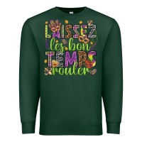 Sports Green Loissez les bon temps rouler Premium Sweatshirt - HowdyJamesFarm