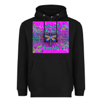 Black just a girl who loves dragonfiles Heavyweight Hoodie - TumblerDesignByShophia