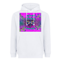 White just a girl who loves dragonfiles Heavyweight Hoodie - TumblerDesignByShophia