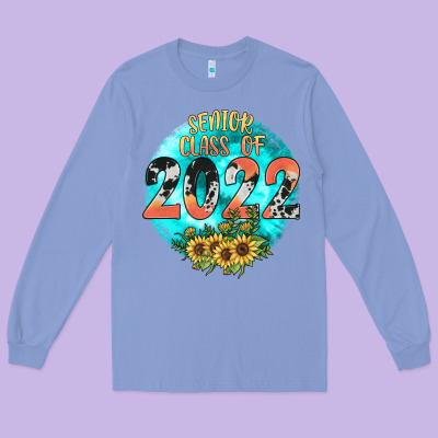 Class Of 2022 Senior Long Sleeve Tee Designed By Jahusdesignshop