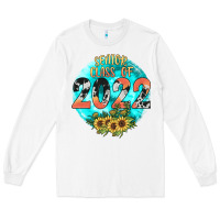 White class of 2022 senior Long Sleeve Tee - JahusDesignShop