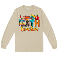 Mushroom math teacher Long Sleeve Tee - NancyCooperArtShop
