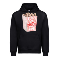 Black Peanuts Urban Hoodie - FaDigitalArtStudio