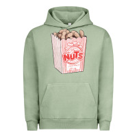 Pigment Oil Green Peanuts Urban Hoodie - FaDigitalArtStudio