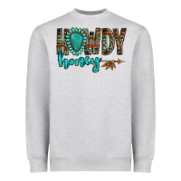 Western Howdy Honey Arrow Gemstone Heavyweight Sweatshirt | Teevron