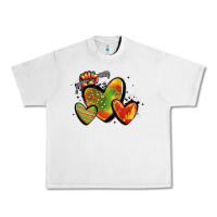 Lunar Rock juneteenth hearts Urban Heavy Tee - MaliasSmallBusiness