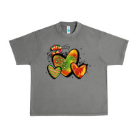 Tornado juneteenth hearts Urban Heavy Tee - MaliasSmallBusiness