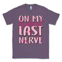 Lavender on my husband last nerve Classic Tee - MaliasSmallBusiness