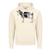 Vintage Artic Holstein Dairy Cow Vintage Hoodie - LillyAllenDesigns