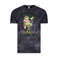 I'm Too Much Go Find Less Boujee Frog Vintage Tee | Teevron