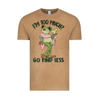 Vintage Camel i'm too much go find less boujee frog Vintage Tee - MaliasSmallBusiness