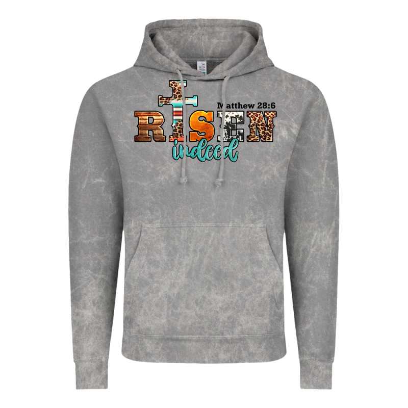 He Is Risen Indeed Matthew 28 6 Jesus Christ Easter Vintage Hoodie by Jasminsmagicworld | Teevron