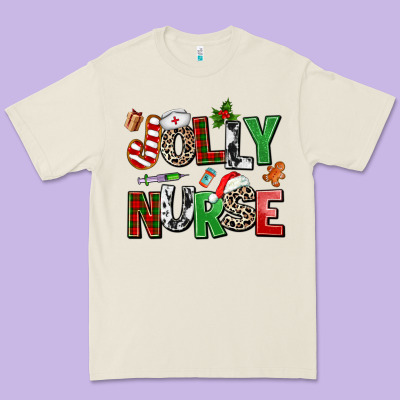 Jolly Nurse Premium Tee Designed By Adodesignshop