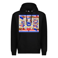 Black 4 th of july Premium Hoodie - TumblerDesignByShophia