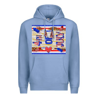 Colony Blue 4 th of july Premium Hoodie - TumblerDesignByShophia