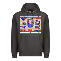 Smoke 4 th of july Premium Hoodie - TumblerDesignByShophia