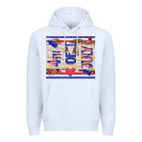 White 4 th of july Premium Hoodie - TumblerDesignByShophia