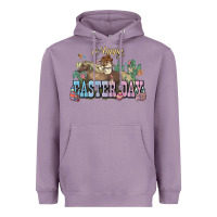 Lavender Happy Easter Day rodeo Heavyweight Hoodie - HowdyJamesFarm