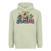 Happy Easter Day Rodeo Heavyweight Hoodie | Teevron