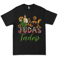 Black san judas tadeo sunflower Premium Tee - JahusDesignShop