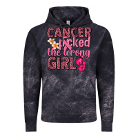Cloud Black cancer picked the wrong girl Vintage Hoodie - NancyCooperArtShop