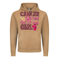 Vintage Camel cancer picked the wrong girl Vintage Hoodie - NancyCooperArtShop