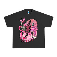 Pigment Black pink vibes Urban Heavy Tee - MaliasSmallBusiness