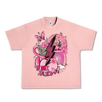 Salmon pink vibes Urban Heavy Tee - MaliasSmallBusiness