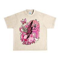 Sandshell pink vibes Urban Heavy Tee - MaliasSmallBusiness