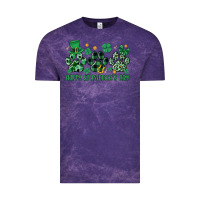 Cloud Purple happy st.patrick's day Vintage Tee - MaliasSmallBusiness