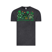 Vintage Black happy st.patrick's day Vintage Tee - MaliasSmallBusiness
