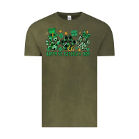 Vintage Olive happy st.patrick's day Vintage Tee - MaliasSmallBusiness