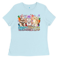 Baby Blue east nail hustler Ladies Tee - RacoonDesign