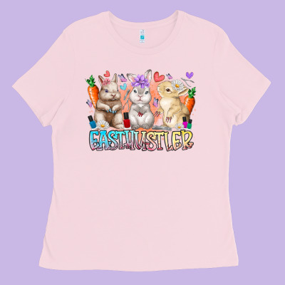 East Nail Hustler Ladies Tee Designed By Racoondesign