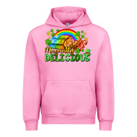 Fuchsia Pink magically delicious St. Patricks Day Urban Hoodie - FaDigitalArtStudio
