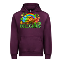 Mauve Wine magically delicious St. Patricks Day Urban Hoodie - FaDigitalArtStudio