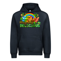 Navy magically delicious St. Patricks Day Urban Hoodie - FaDigitalArtStudio