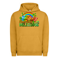 Pigment Peanut Butter magically delicious St. Patricks Day Urban Hoodie - FaDigitalArtStudio