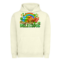 Pigment Pistachio magically delicious St. Patricks Day Urban Hoodie - FaDigitalArtStudio