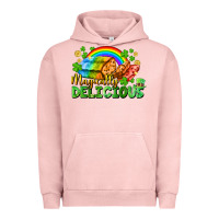 Pigment Salmon magically delicious St. Patricks Day Urban Hoodie - FaDigitalArtStudio