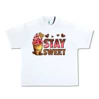 White stay sweet Urban Heavy Tee - AdoDesignShop