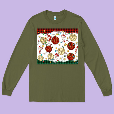 Christmas Conchas Long Sleeve Tee Designed By Maliassmallbusiness