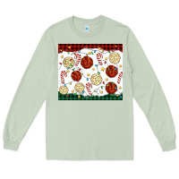 Matcha christmas conchas Long Sleeve Tee - MaliasSmallBusiness