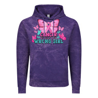 Cloud Purple cancer picked the wrong girl Vintage Hoodie - NancyCooperArtShop