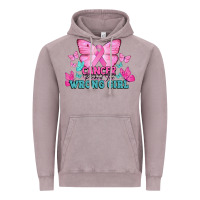 Vintage Zinc cancer picked the wrong girl Vintage Hoodie - NancyCooperArtShop