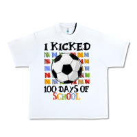 I Kicked 100 Days Of School Urban Heavy Tee | Teevron