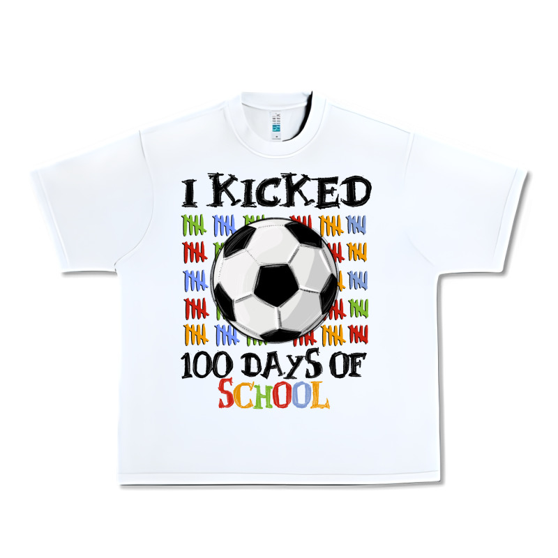 I Kicked 100 Days Of School Urban Heavy Tee by MaliasSmallBusiness | Teevron