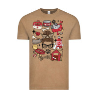 Vintage Coffee can't talk right now i'm busy doing dog mom Vintage Tee - MaliasSmallBusiness