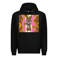 Black skull mom sunflowers Premium Hoodie - TumblerDesignByShophia