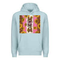 Blue Mist skull mom sunflowers Premium Hoodie - TumblerDesignByShophia
